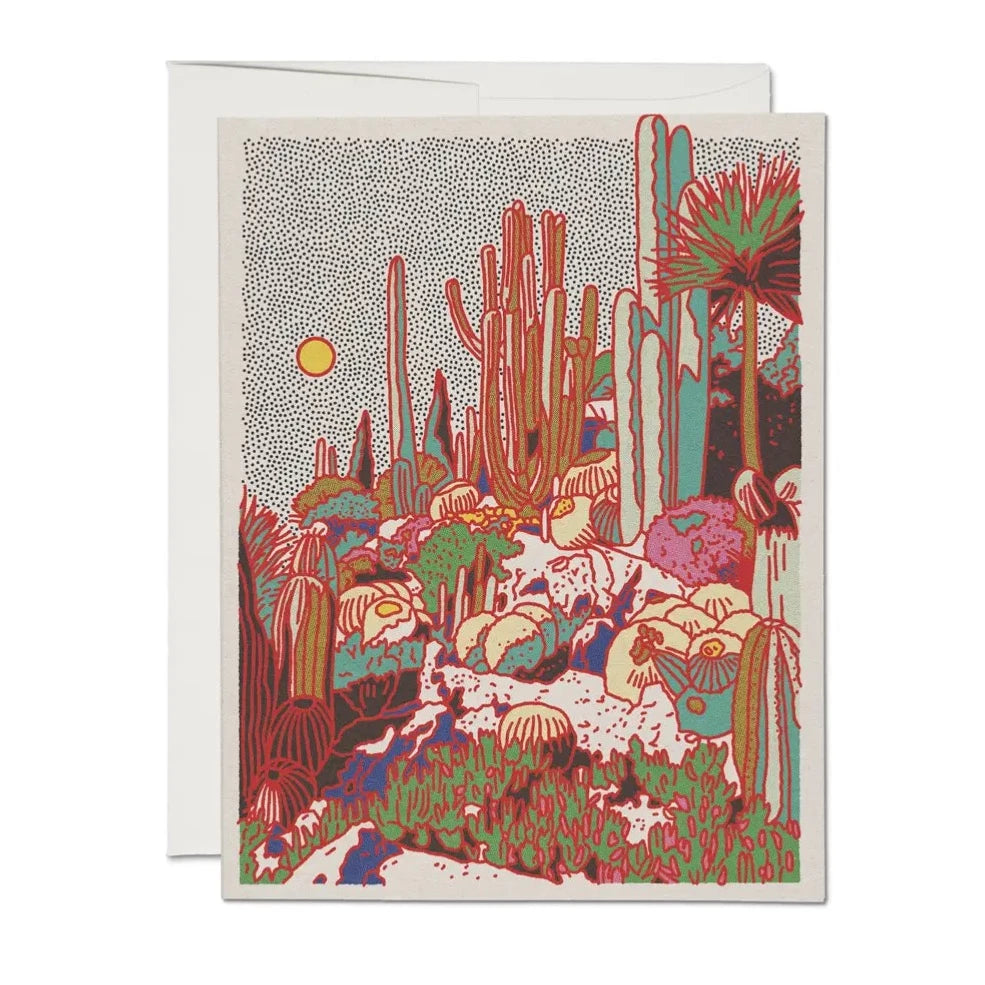 Red Cap Cards | Desert Sunset Card | Prelude & Dawn | Los Angeles, CA