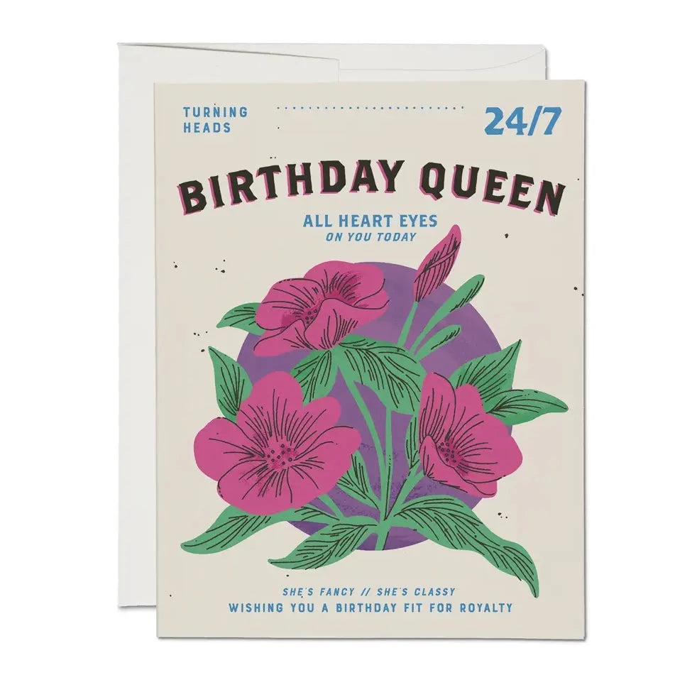 Red Cap Cards | Birthday Queen | Prelude & Dawn | Los Angeles, CA