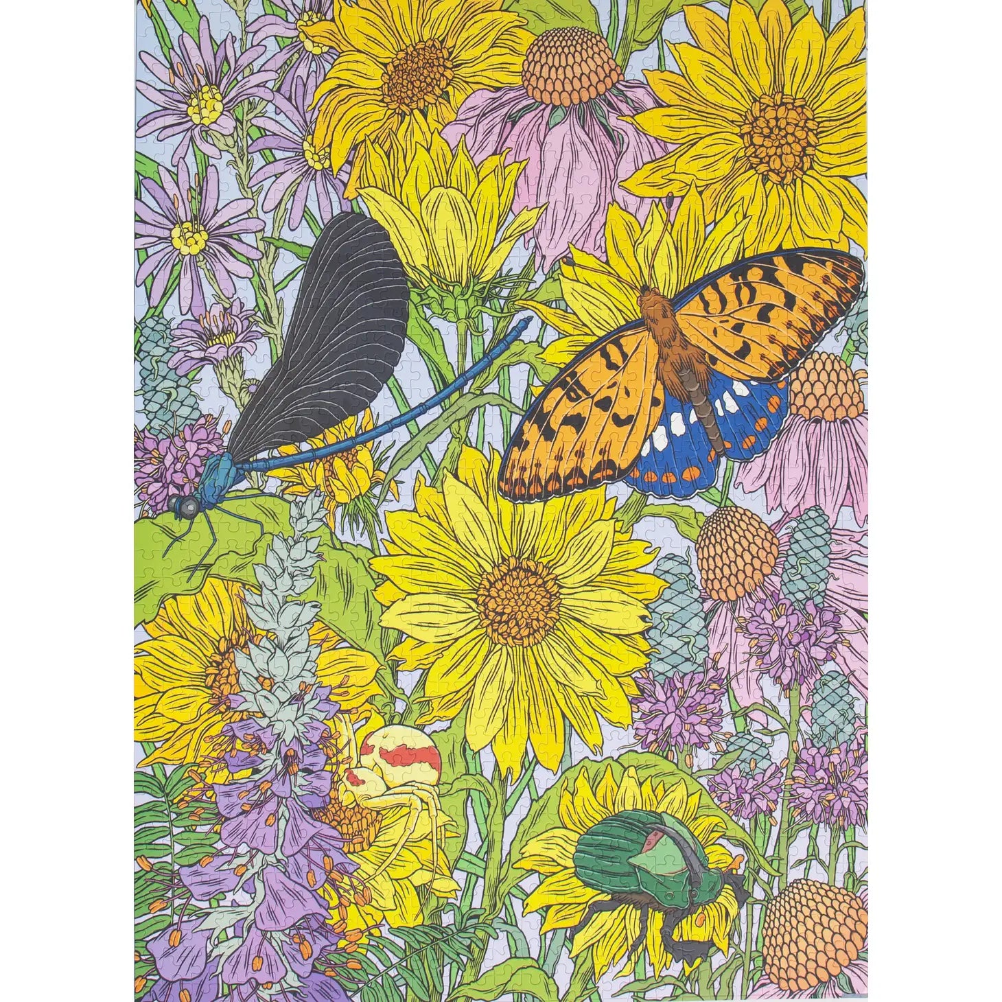 Birdie Puzzles Fields & Flowers Puzzle | 1,000 Pieces Prelude and Dawn Los Angeles, CA