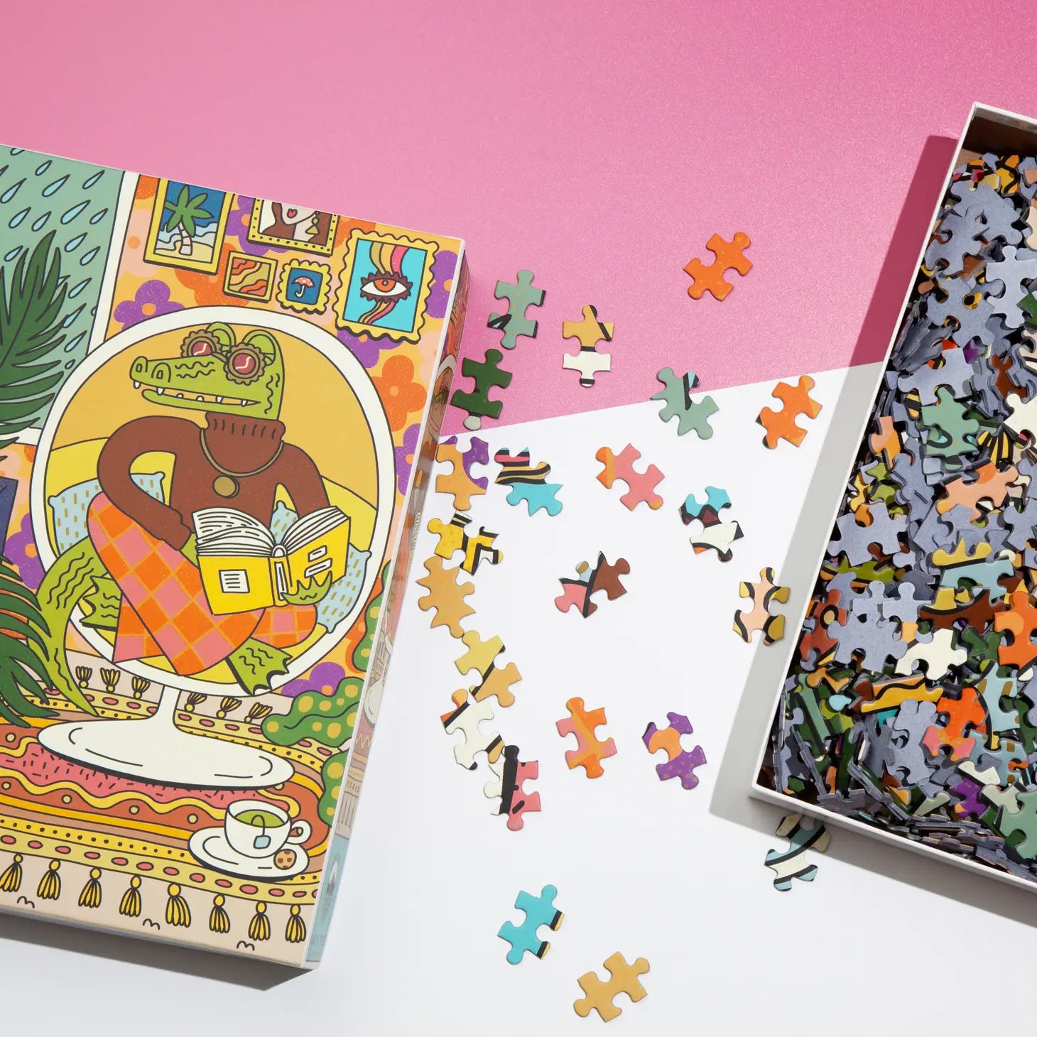 Birdie Puzzles Rainy Day Puzzle | 1,000 Pieces| Prelude and Dawn Los Angeles, CA