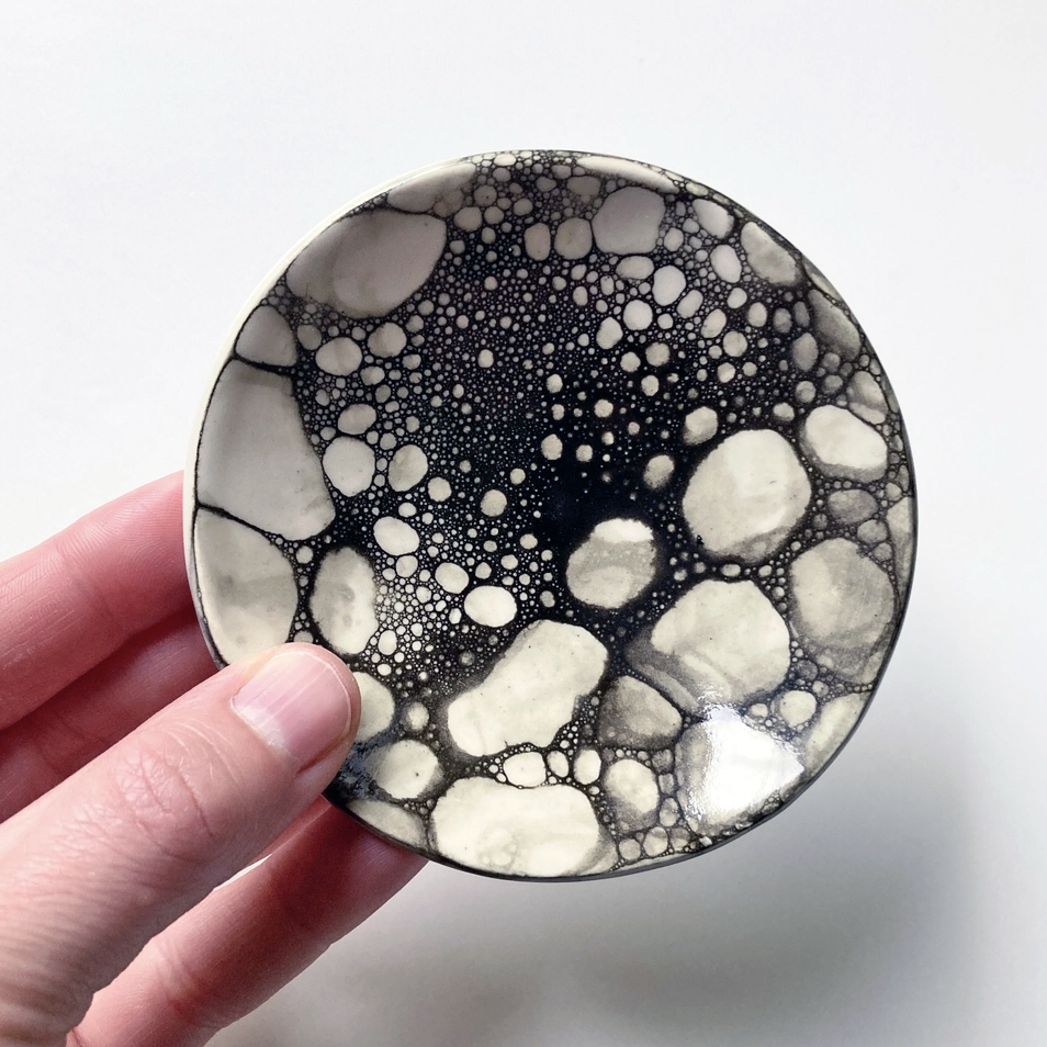 Alicja Ceramics Bubble Ring Dish / Plate | Prelude & Dawn | Los Angeles
