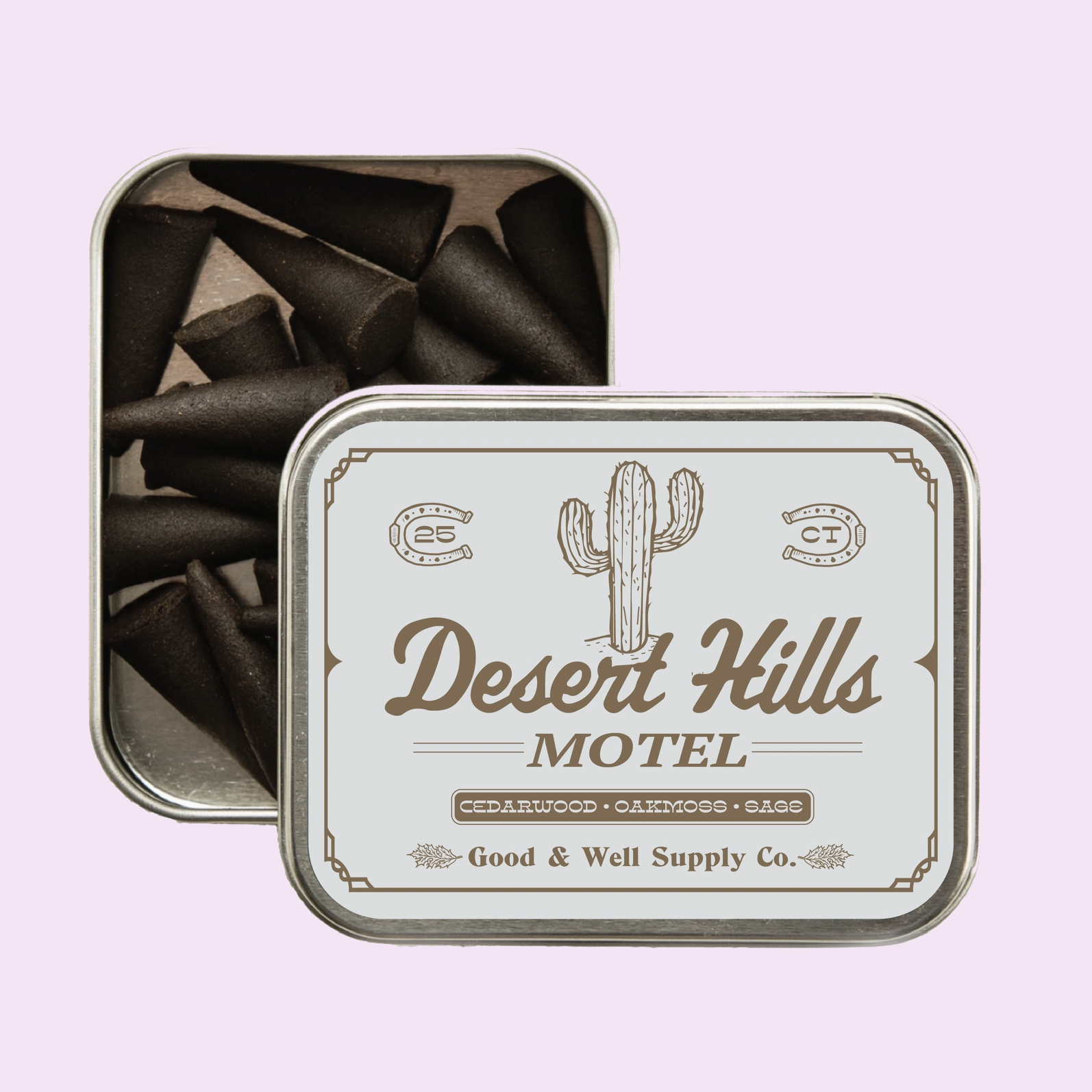 Good & Well Supply Co. Desert Hills Motel Incense Cones | Prelude & Dawn | Los Angeles, CA
