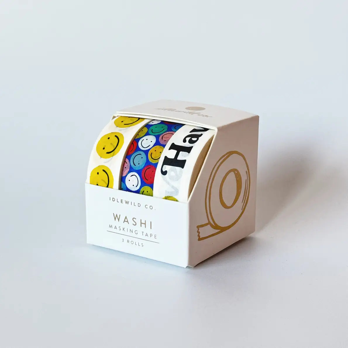 Idlewild Co. Washi Tape - Set of 3 Have A Nice Day | Prelude & Dawn | Los Angeles, CA