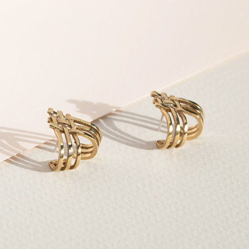 Lindsay Lewis Jewelry Split Earrings | Prelude & Dawn | Los Angeles