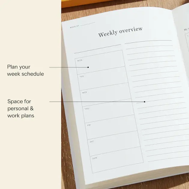 Papier Planning Pal Daily Planner | Prelude and Dawn Los Angeles, CA