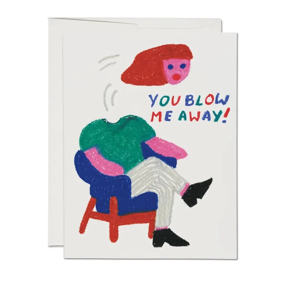 Red Cap Cards | Blown Away Love Card | Prelude & Dawn | Los Angeles, CA