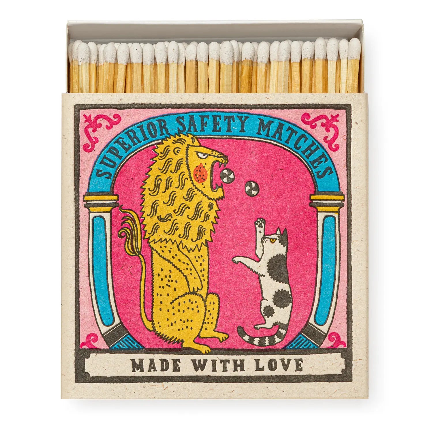 Big Cat Little Cat | Square - Safety Matches