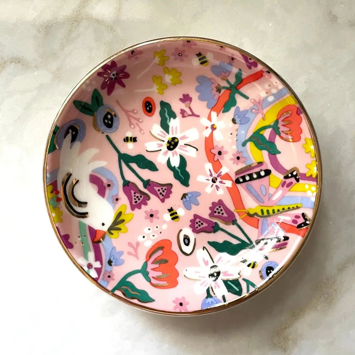 Idlewild Co.  Butterfly Garden Trinket Dish | Prelude and Dawn Los Angeles, CA