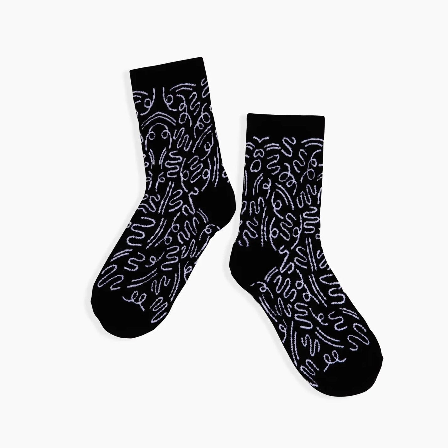 Poketo Cotton Socks in Doodles | Prelude and Dawn Los Angeles, CA