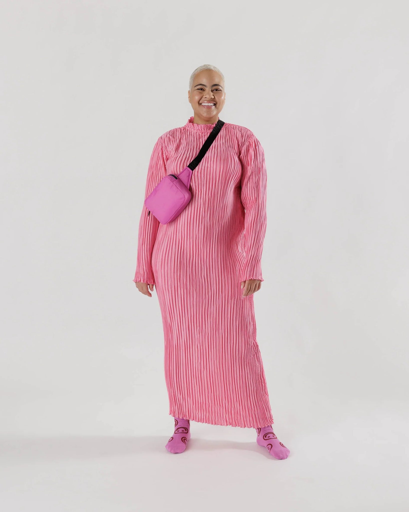 Baggu Puffy Fanny Pack - Extra Pink | Prelude & Dawn | Los Angeles, CA