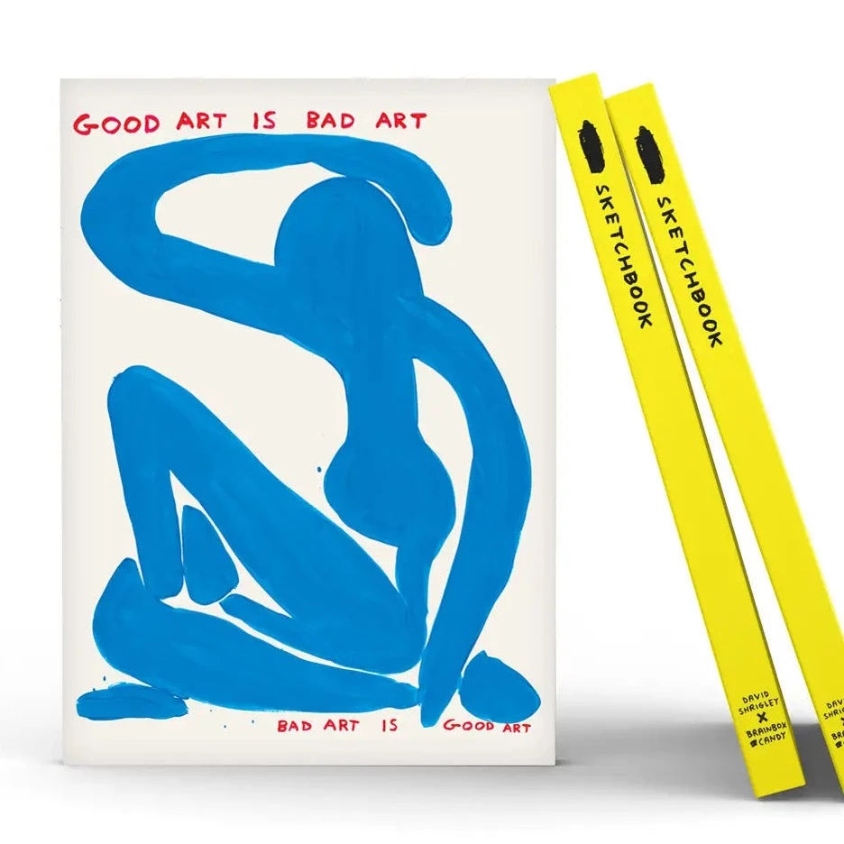 David Shrigley x Brainbox Candy Sketchbook Good Art | Prelude & Dawn | Los Angeles, CA