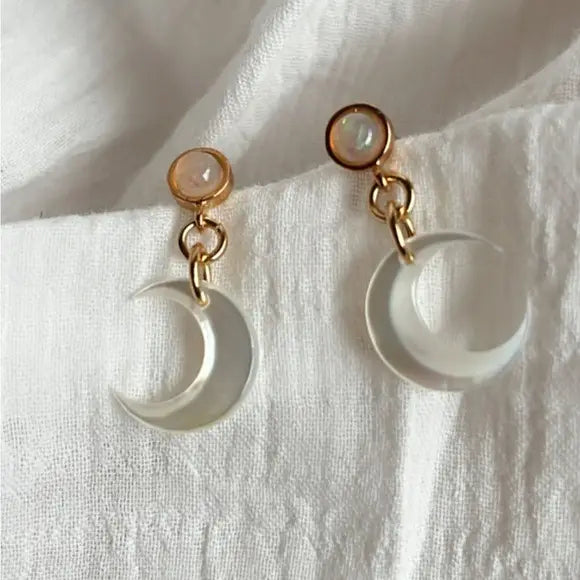 Tramps+Thieves Goodnight Moon Earrings | Prelude and Dawn, Los Angeles, CA