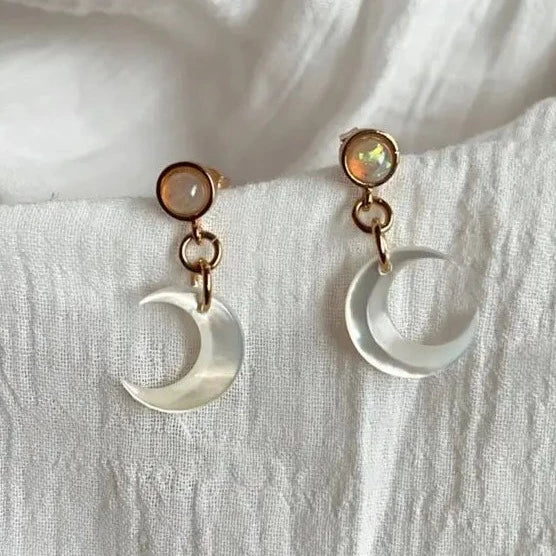 Tramps+Thieves Goodnight Moon Earrings | Prelude and Dawn, Los Angeles, CA