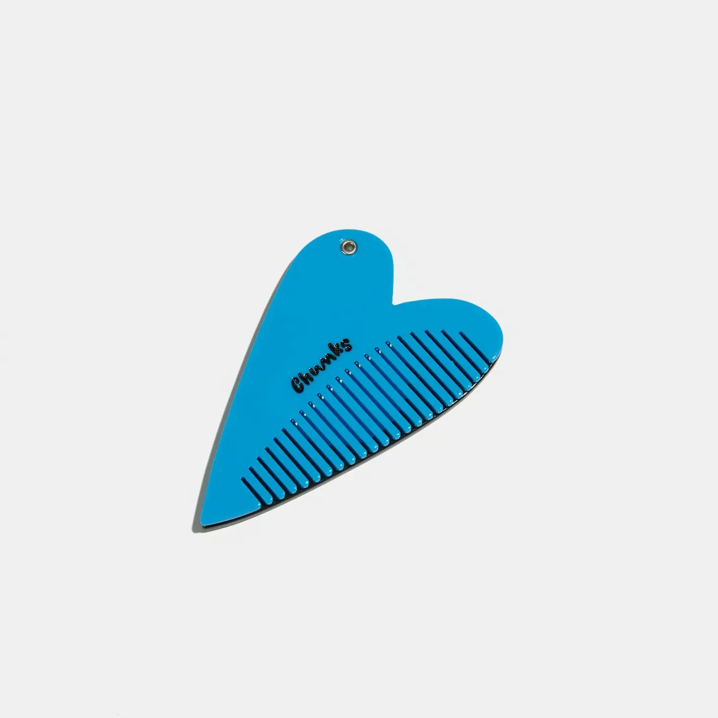 Chunks Hair Accessories Heart Compact and Comb in Black/Blue| Prelude & Dawn | Los Angeles, CA