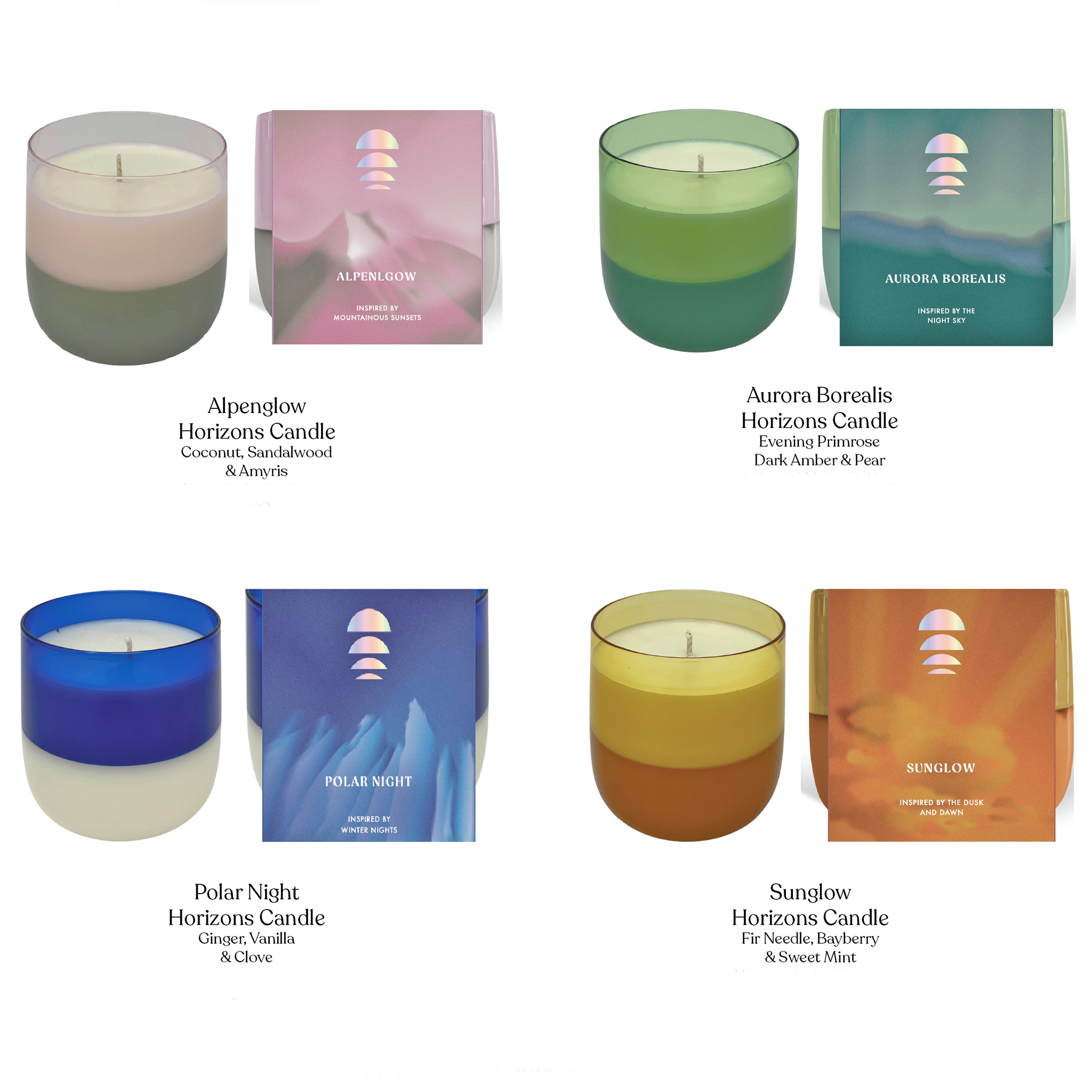 Good & Well Co. Polar Night Horizons Candle | Prelude and Dawn | Los Angeles, CA 