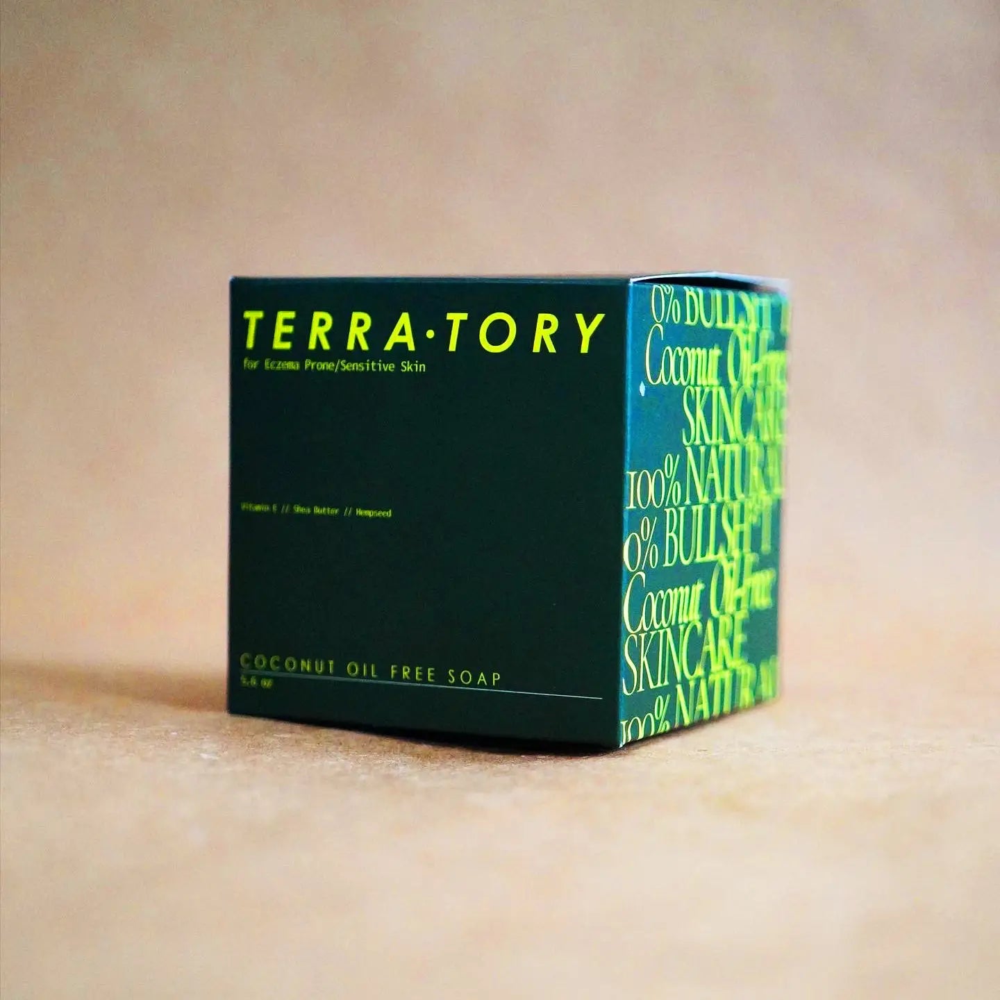 Terra - Tory Skincare Plantain + Coffee Scrub Soap Cube | Prelude and Dawn Los Angeles, CA