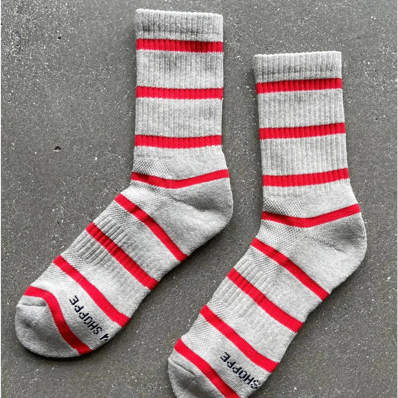 Le Bon Shoppe Striped Boyfriend Socks | Prelude & Dawn | Los Angeles