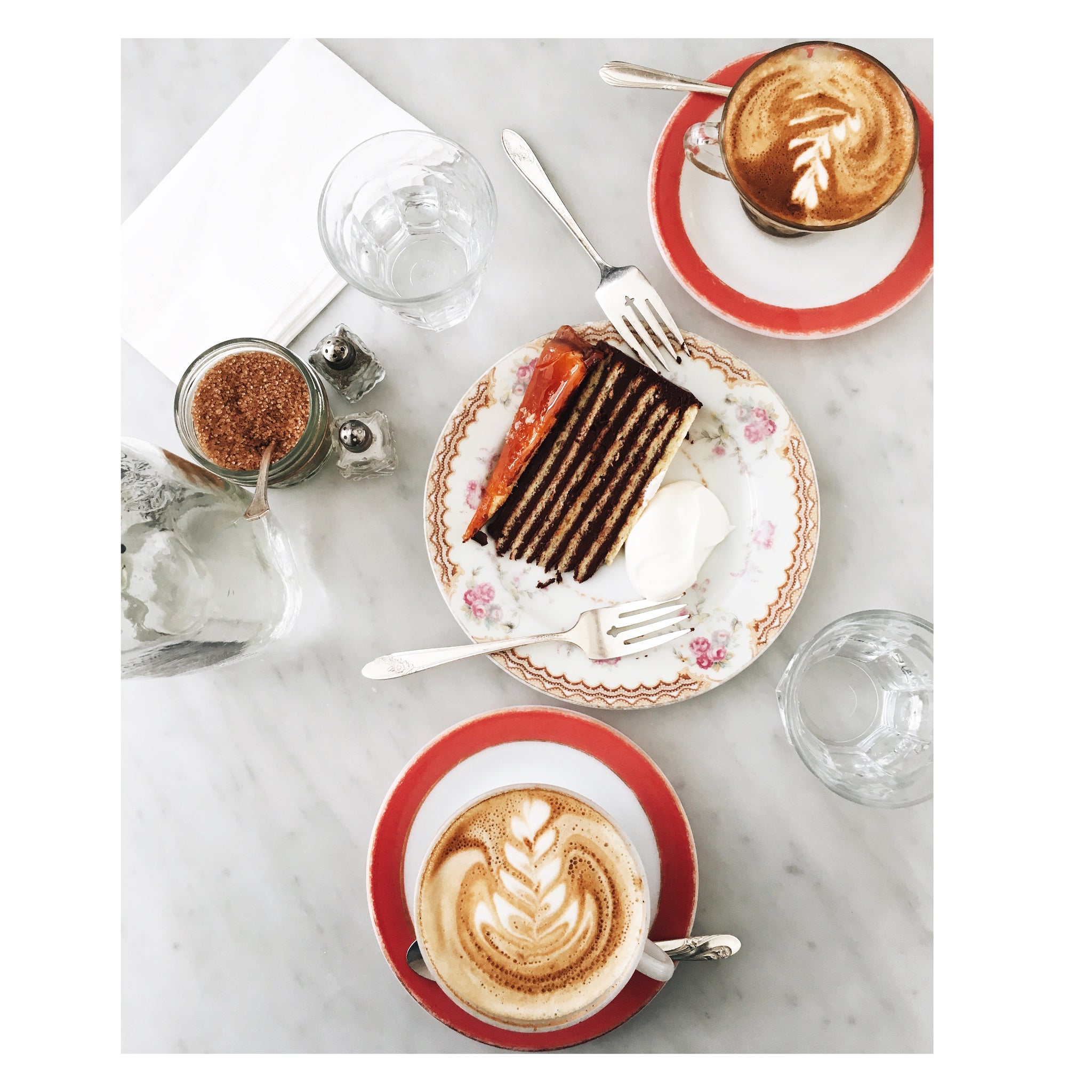 Sara Diamond I Cake/Coffee Card | Prelude & Dawn | Los Angeles