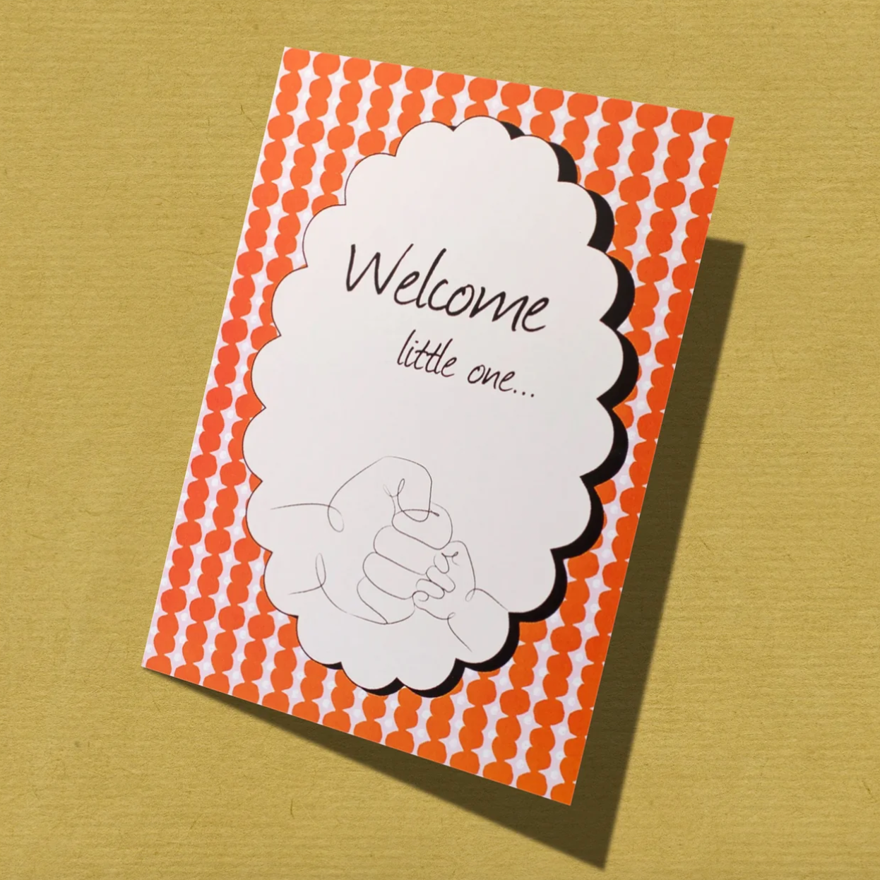 greeting card | welcome little one