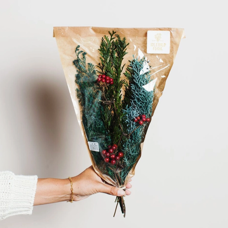 Preserved Christmas Swag Bouquet (In-Store Pick Up Only)