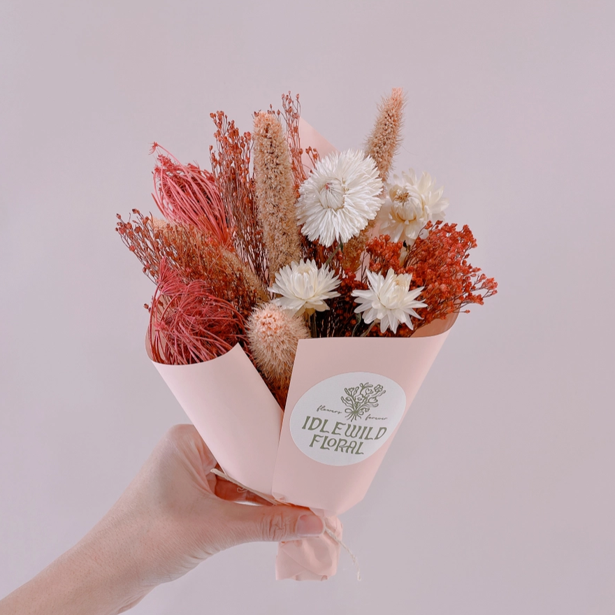 Strawberry Dried Flower Bouquet (In-Store Pick Up Only)