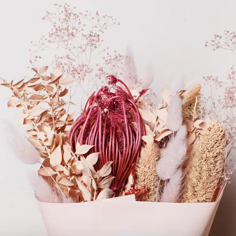 Strawberry Dried Flower Bouquet (In-Store Pick Up Only)