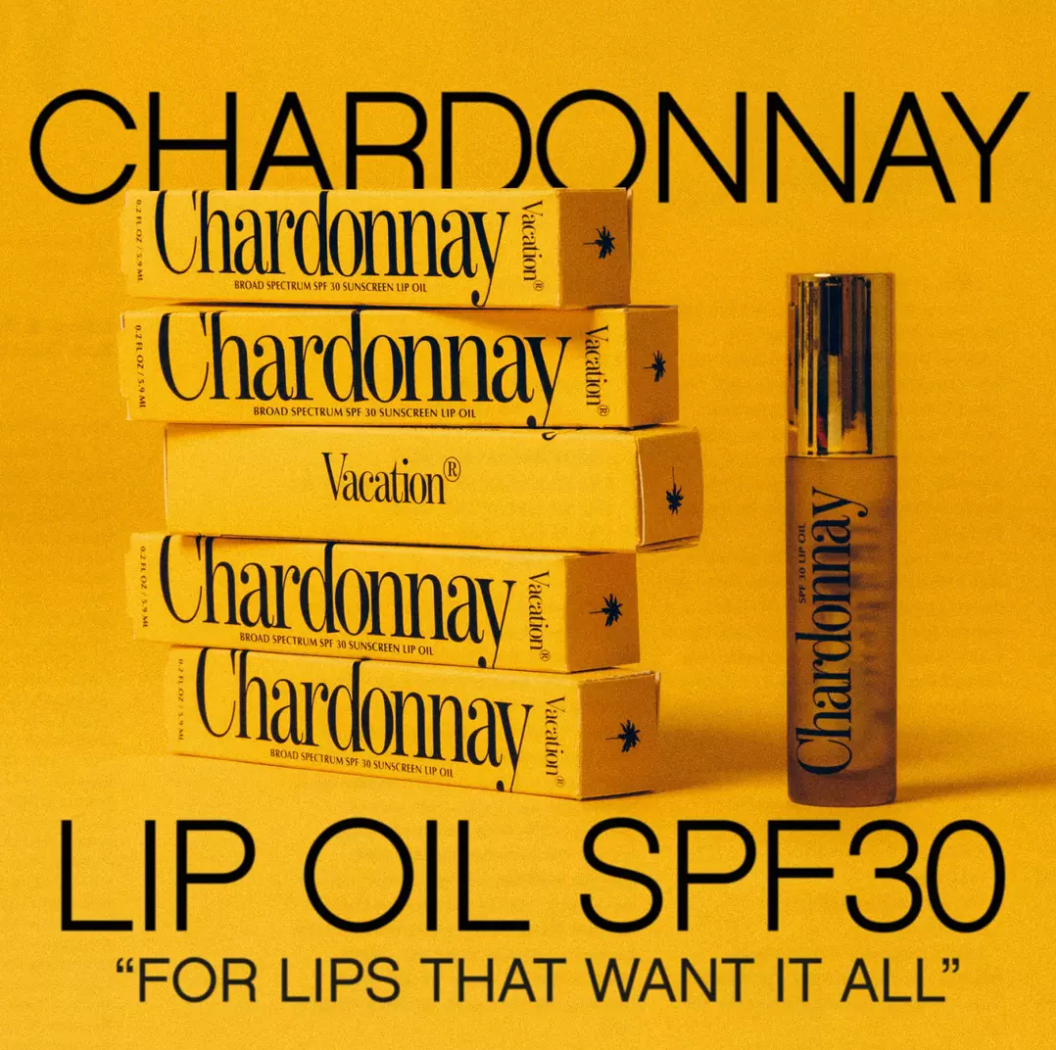 Vacation Chardonnay Lip Oil SPF 30 | Prelude & Dawn | Los Angeles