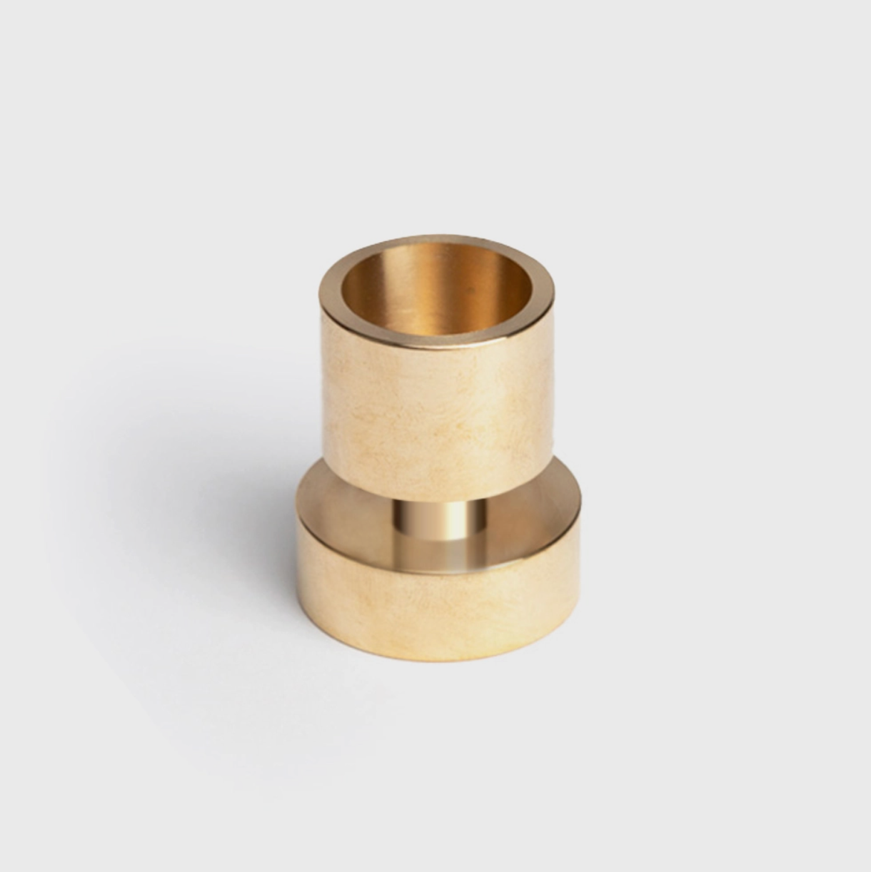 Solid Brass Candle Holder - Fits Standard Tapers