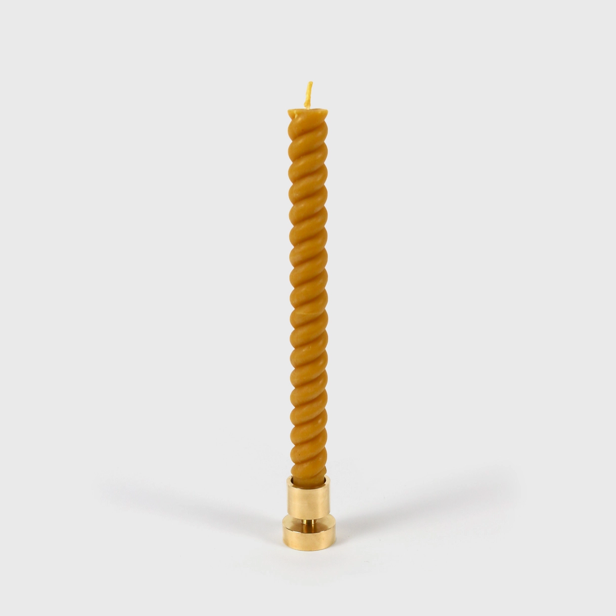 Spiral Beeswax Candles (2 Pack)