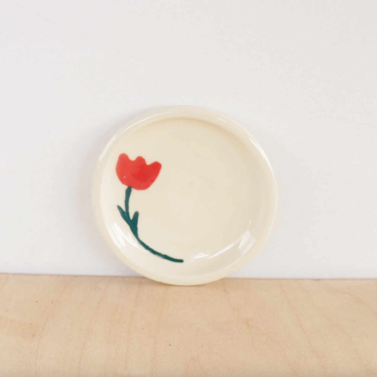 Ceramic Tulip Ring Dish