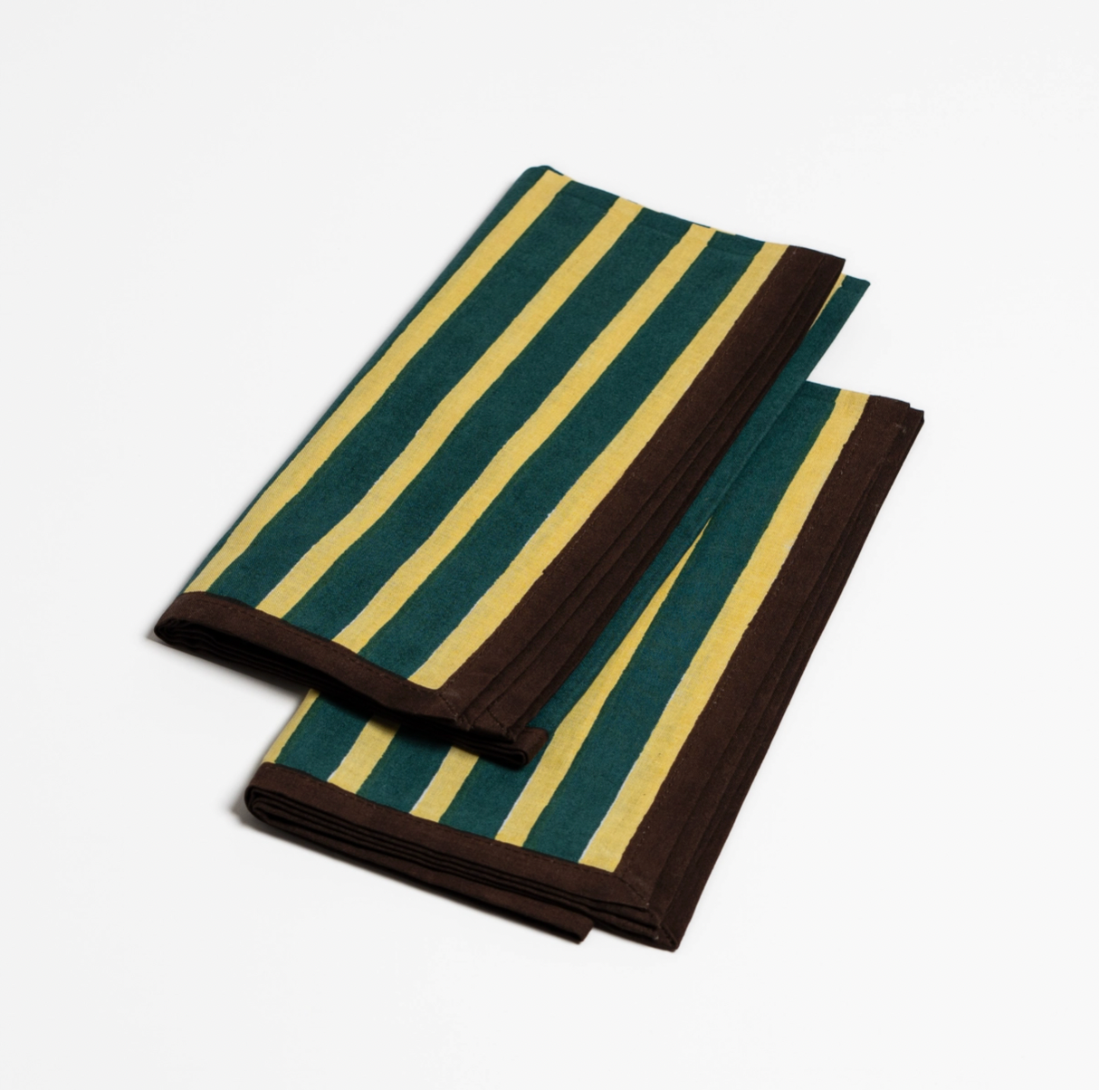 Block Stripe Napkins (Set of Two)