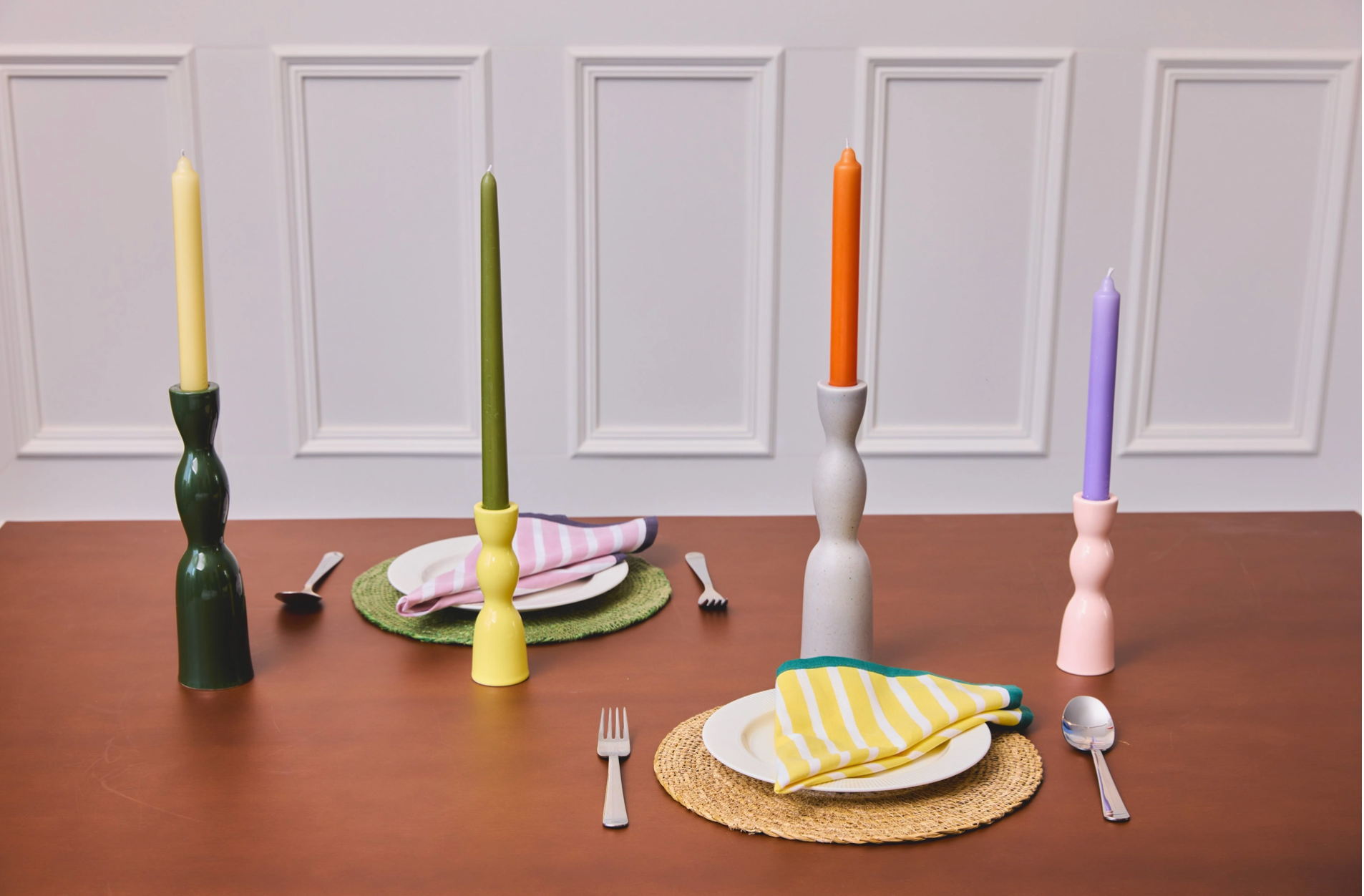 Wave Candleholder - Tall