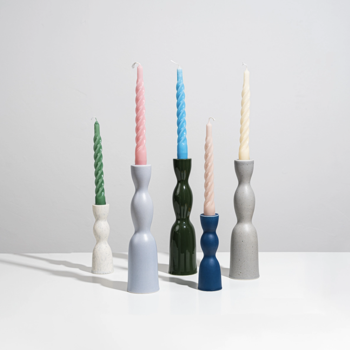 Wave Candleholder - Tall