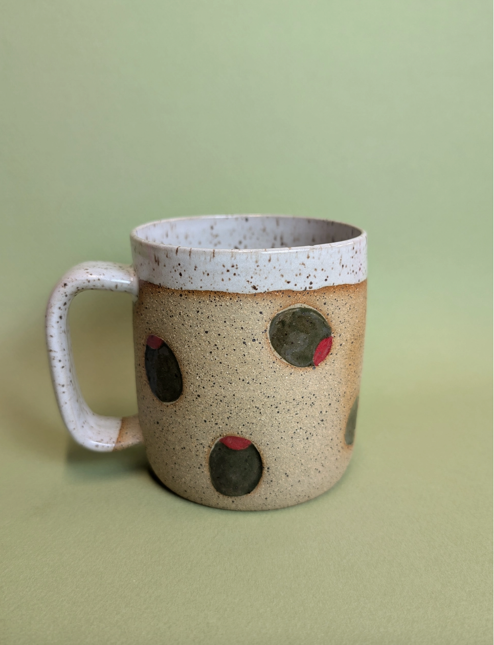 Olive Ceramic Mug