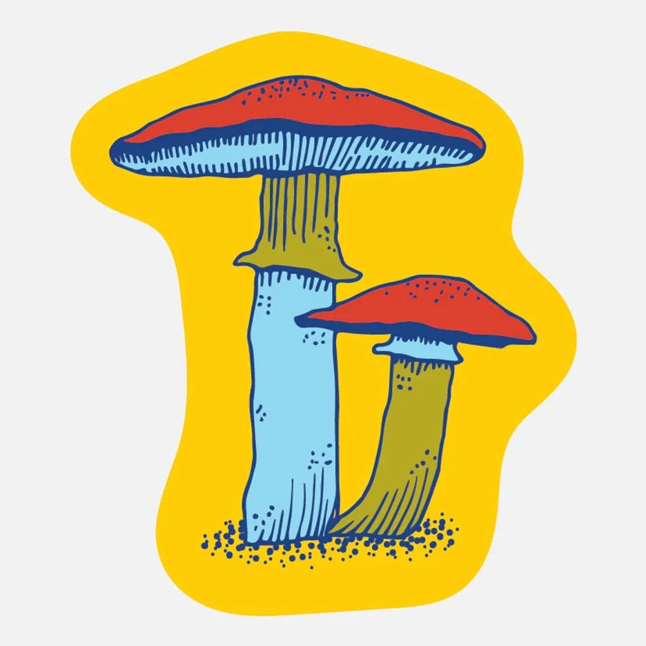 The Good Twin Tall Shrooms Sticker| Prelude & Dawn | Los Angeles, CA