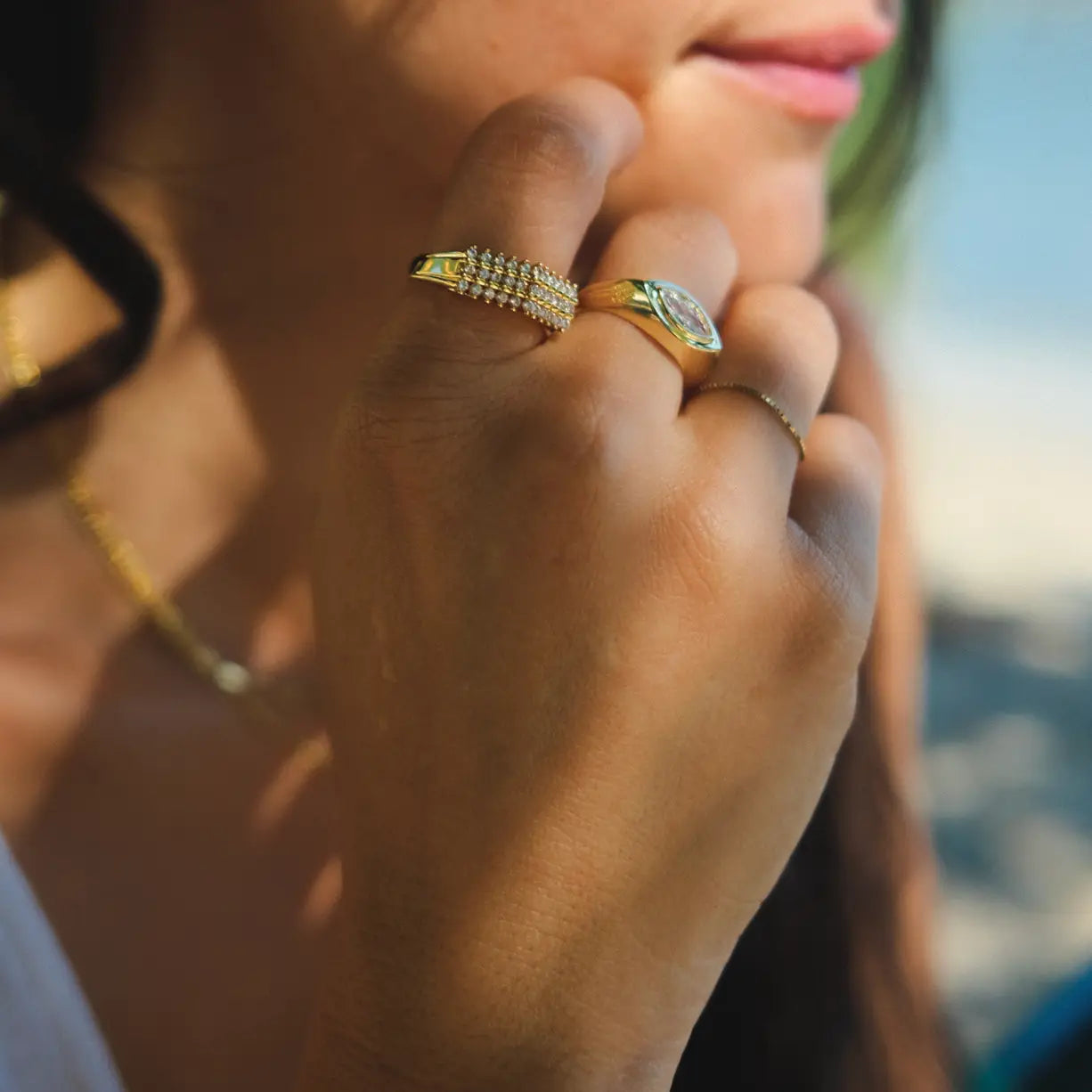 West Native Jewelry Temple Ring | Prelude & Dawn | Los Angeles