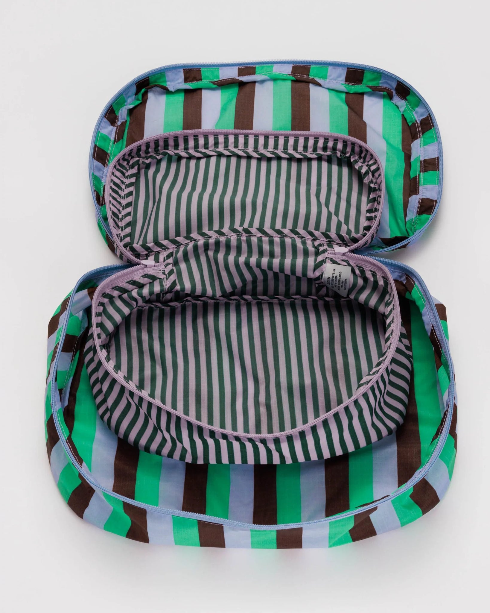 Baggu Packing Cube Set - Vacation Stripe Mix | Prelude & Dawn | Los Angeles, CA