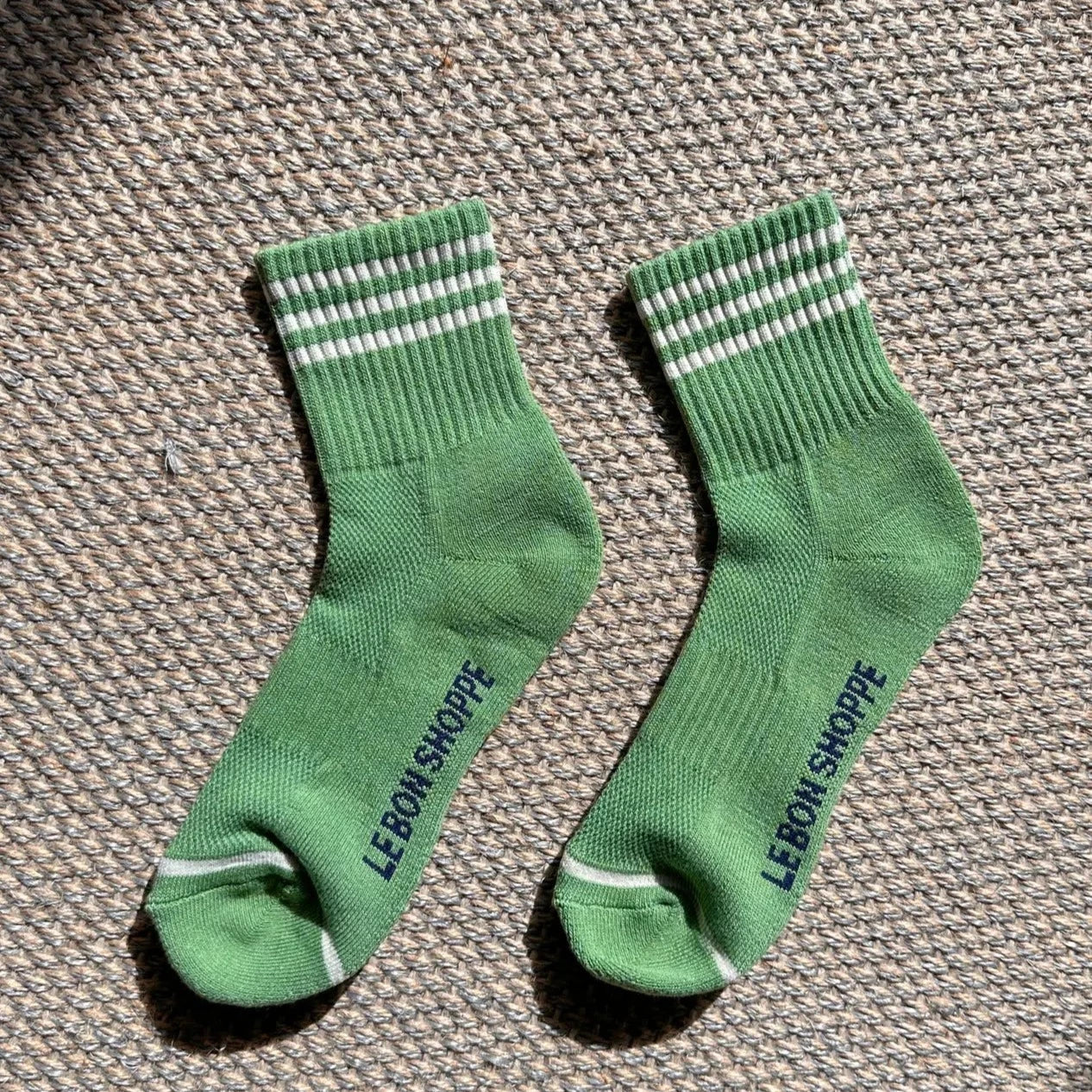 Le Bon Shoppe Girlfriend Socks Avocado| Prelude & Dawn | Los Angeles