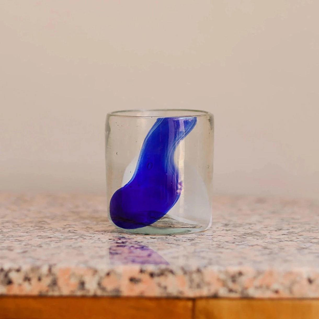 LUZ Collection Azul Glass Tumbler | Prelude and Dawn Los Angeles, CA