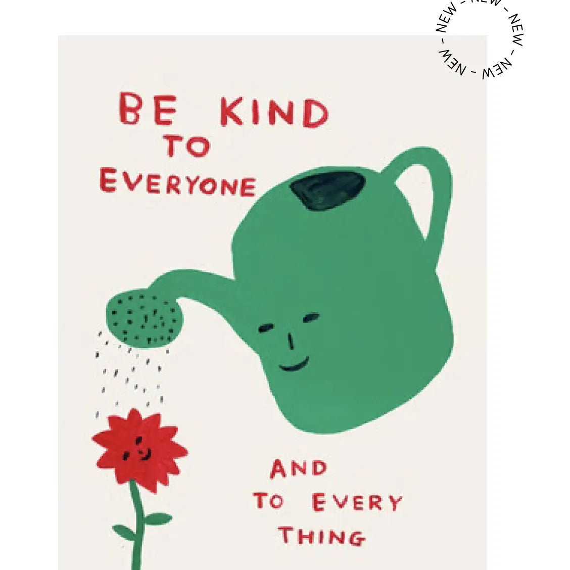 Be Kind Tea Towel X David Shrigley | Prelude & Dawn | Los Angeles, CA