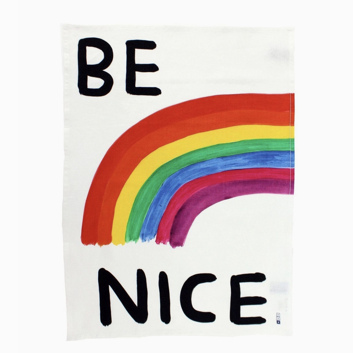 Be Nice Tea Towel X David Shrigley | Prelude & Dawn | Los Angeles, CA
