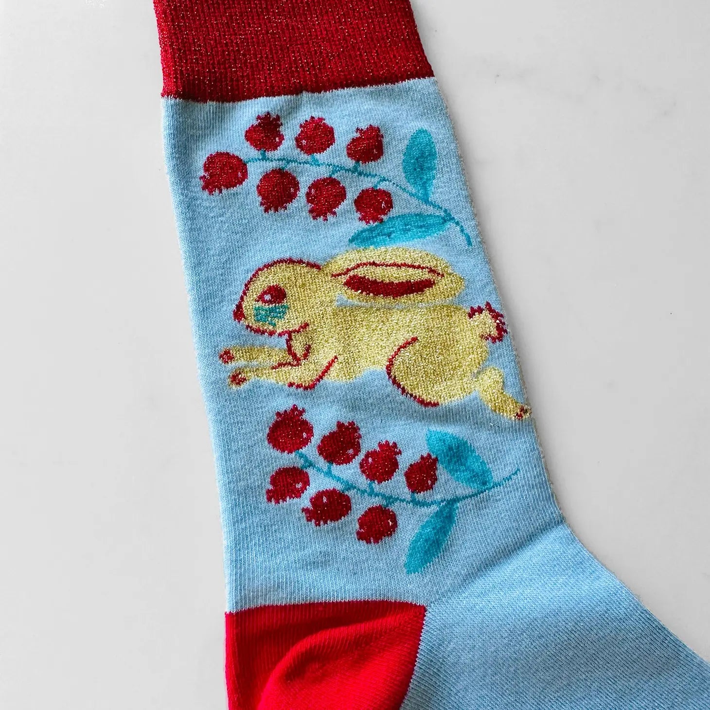 Centinelle Lingonberry Candy Bunny - Socks | Prelude & Dawn | Los Angeles