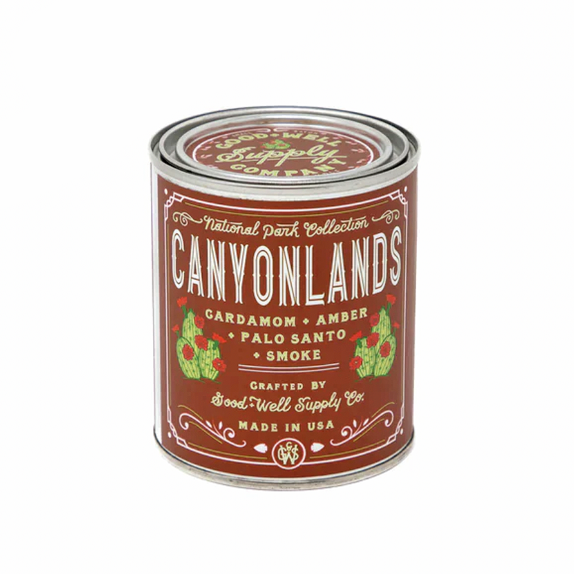  Good & Well Supply Co Canyonlands Soy Candle | Prelude and Dawn | Los Angeles, CA
