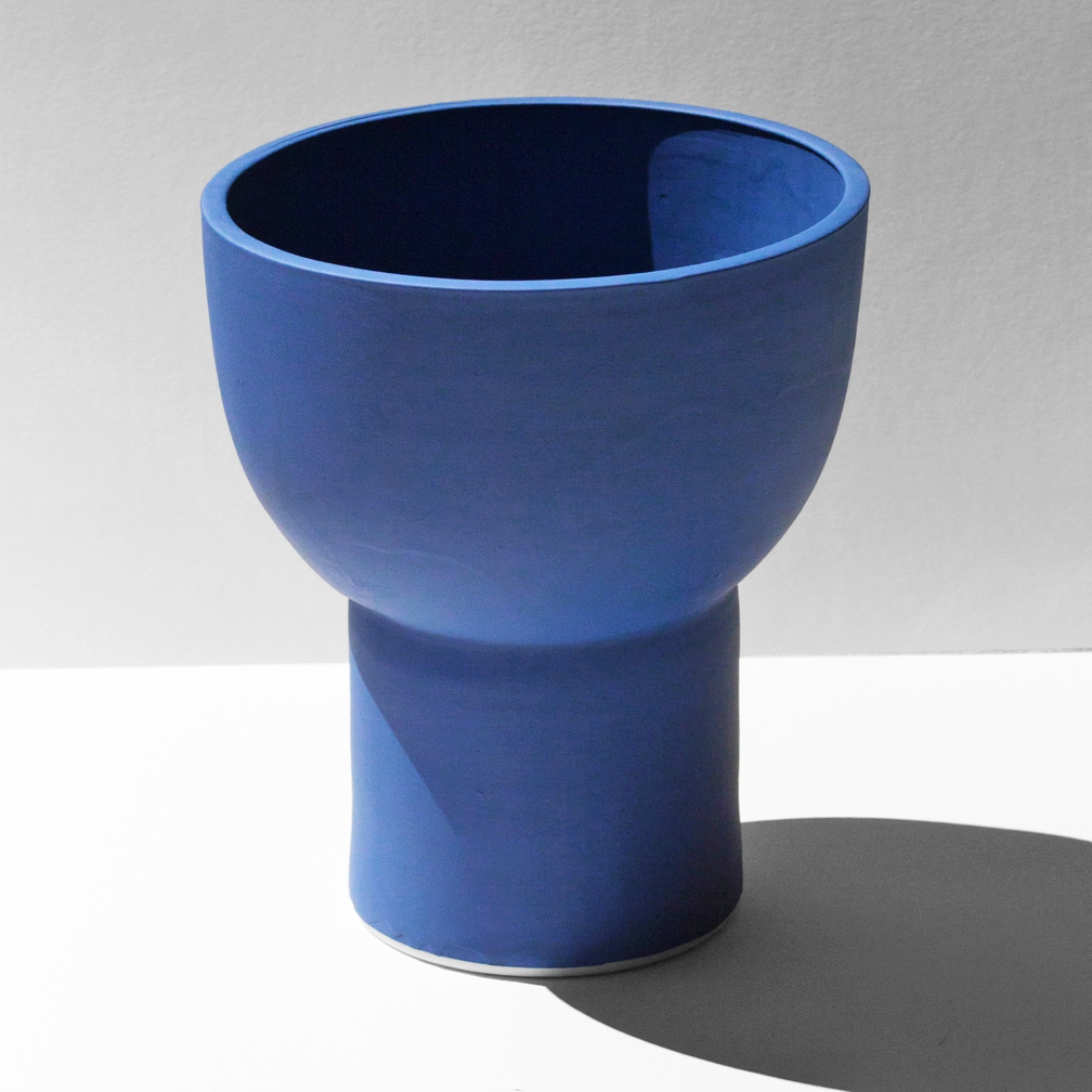 Large Cobalt Vessel (In-Store Pick Up Only)