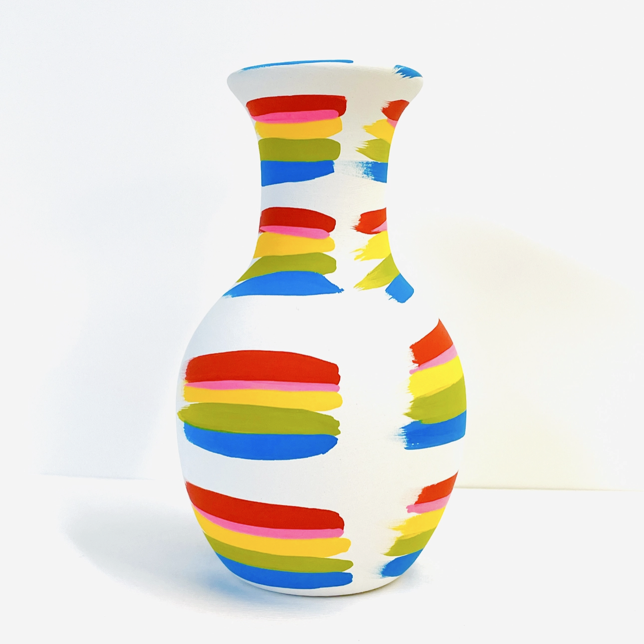 Stripe Dash Vase