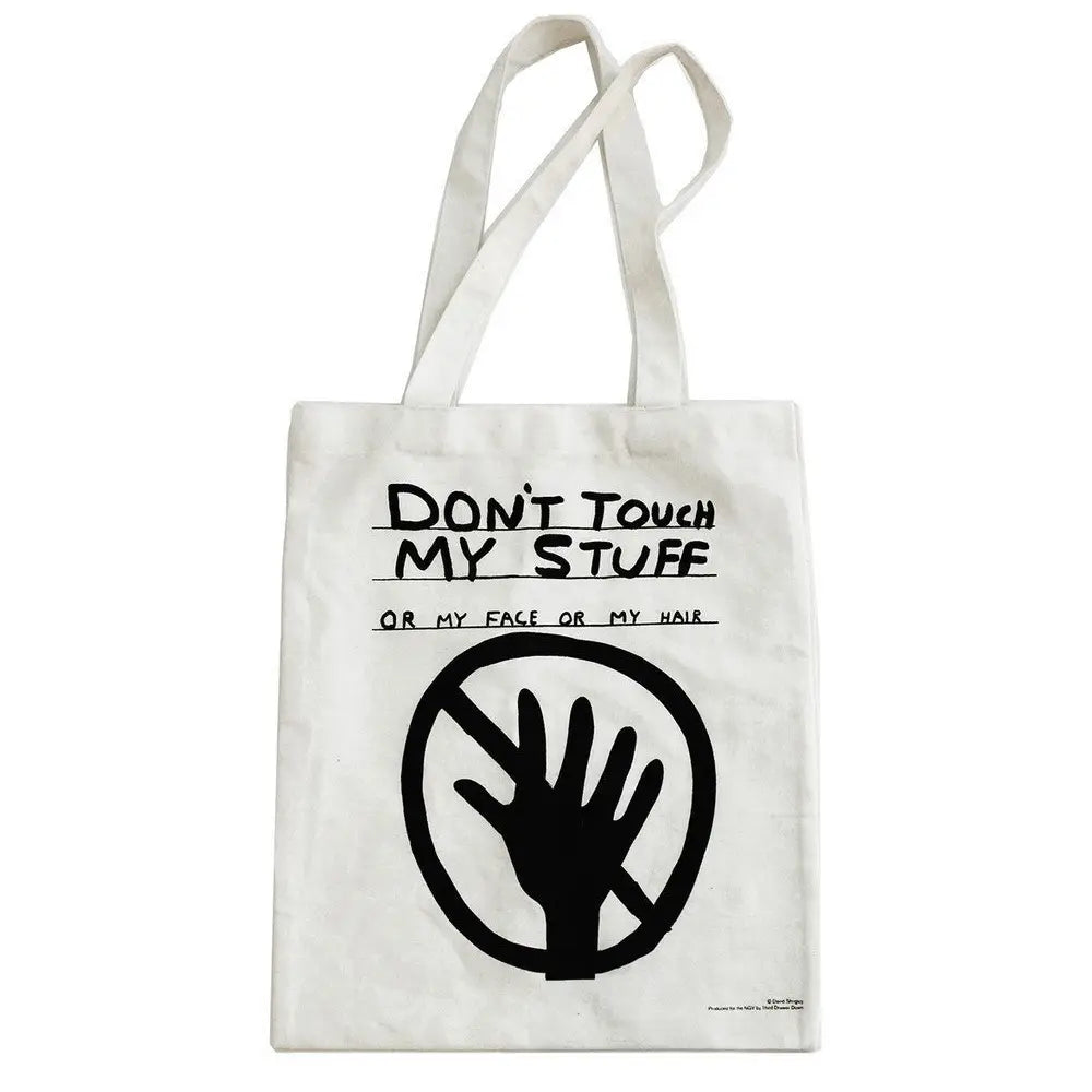 Don't Touch My Stuff Tote Bag X David Shrigley | Prelude & Dawn | Los Angeles, CA