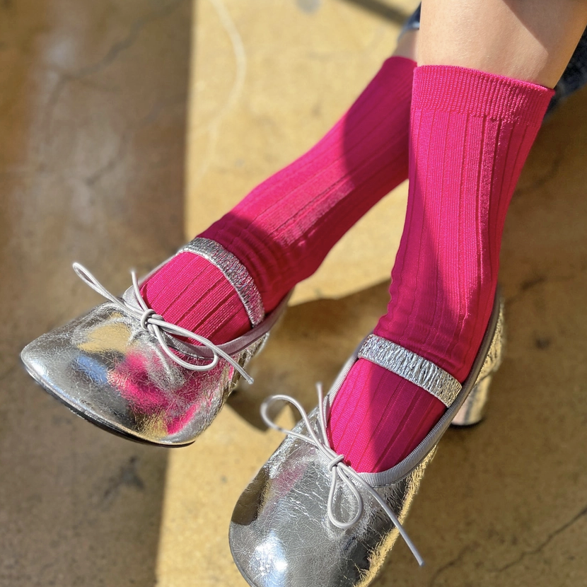 Her Socks - Fuchsia