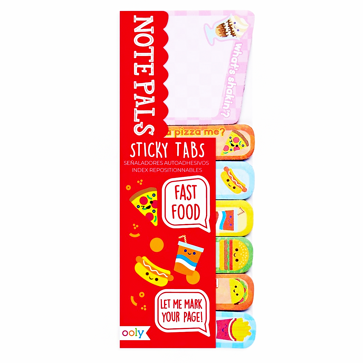 Note Pals Sticky Tabs - Fast Food