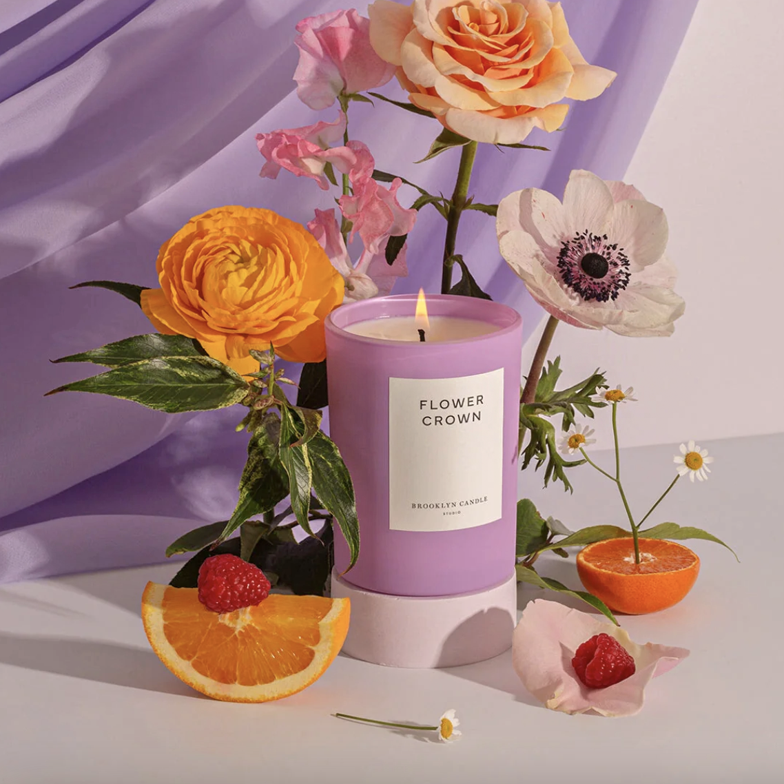Flower Crown Limited Edition Candle | Brooklyn Candle Studio | Prelude & Dawn Los Angeles