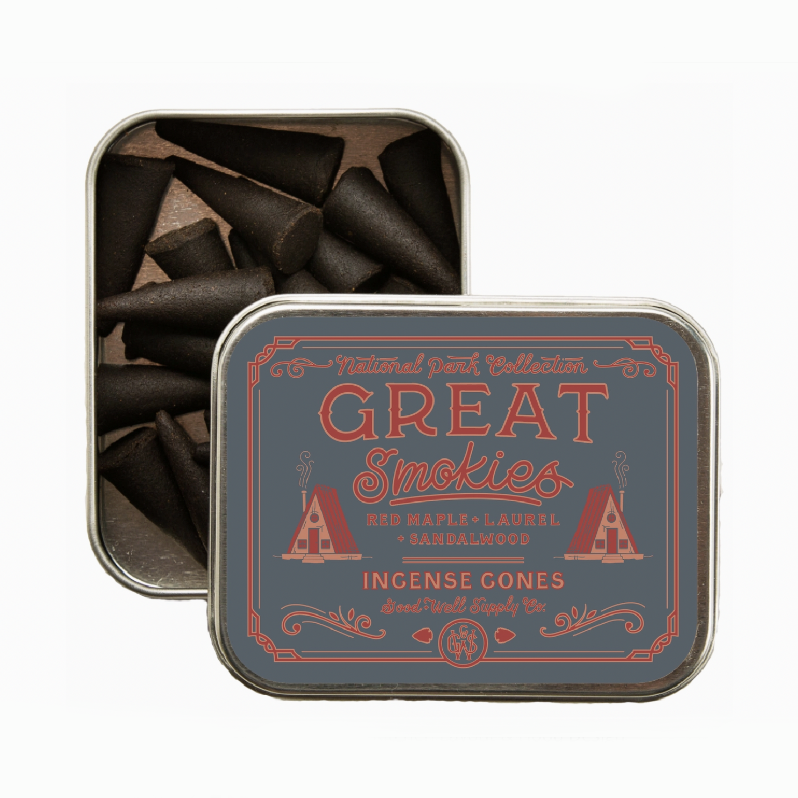 Good & Well Co. Great Smokies Incense Cones | Prelude & Dawn | Los Angeles, CA
